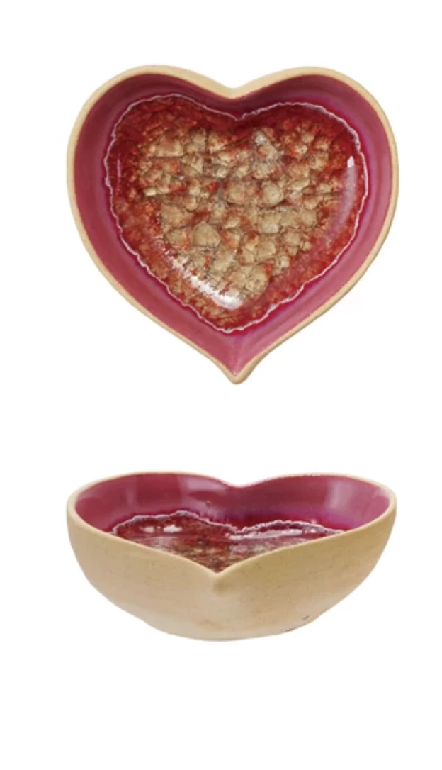 Pink Heart Dish - Image 4