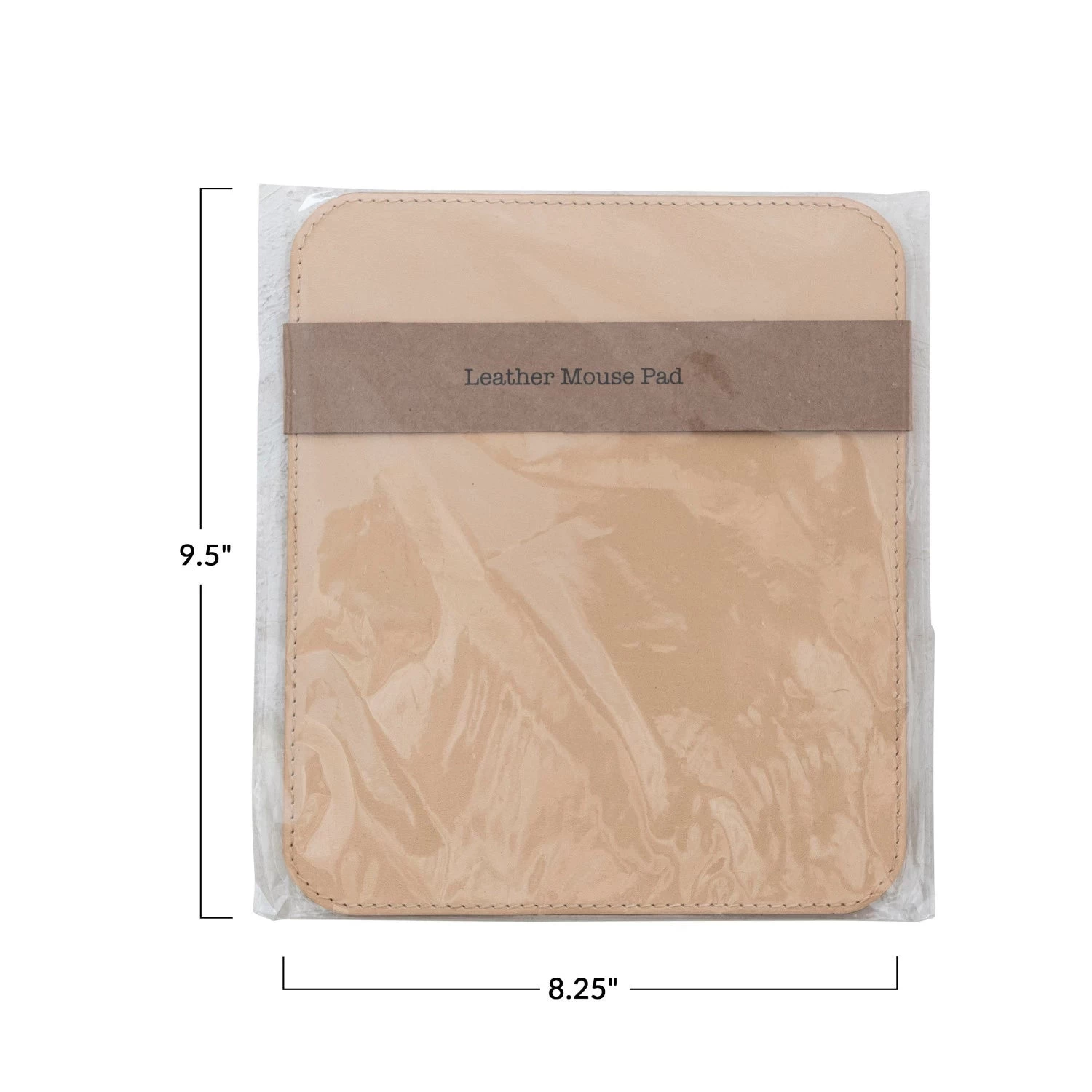 Tan Leather Mouse Pad - Image 4