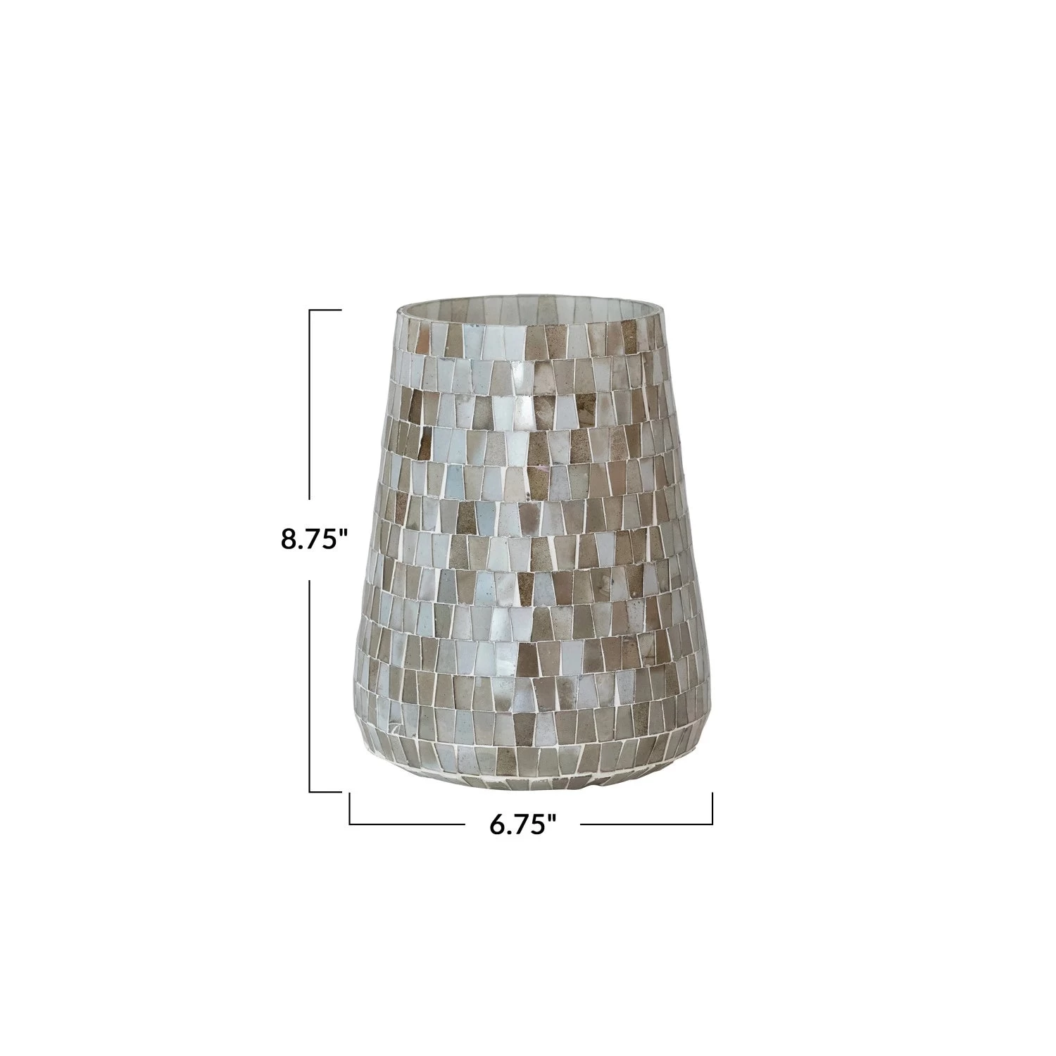 Mosaic Candle Holder/Vase - Image 4