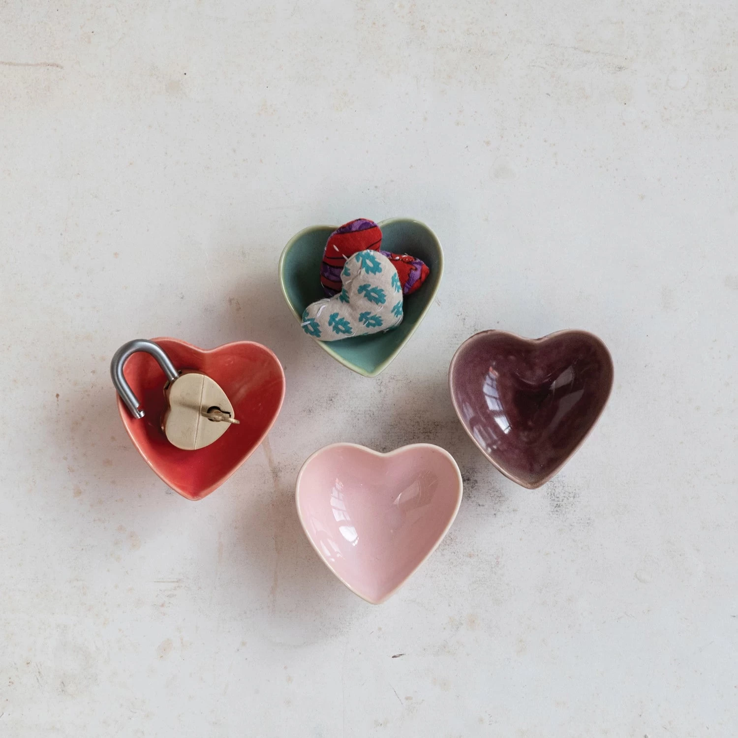 Stoneware Heart Dish - Image 2