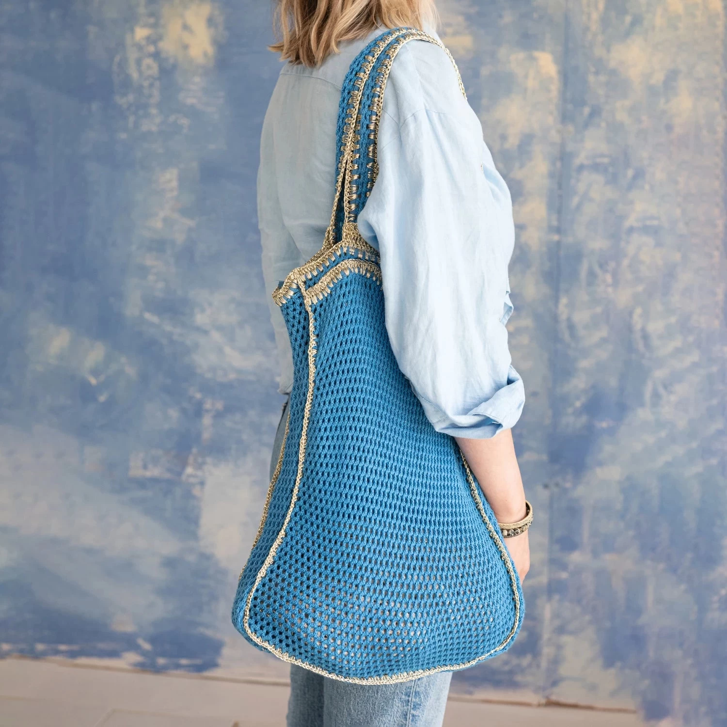 Crocheted Tote Bag - Image 3