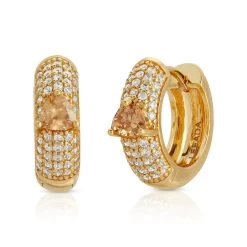 Everlee Gemstone Huggies