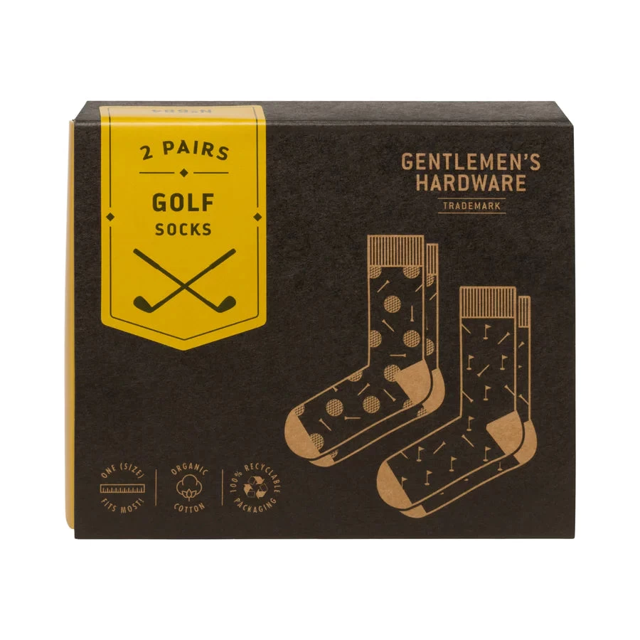 Gentlemen's Hardware Men's Set Of 2 Golf Socks - Image 3