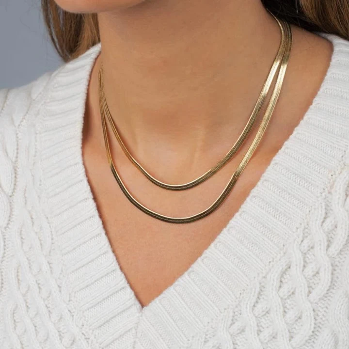 Herringbone Necklace - Image 2