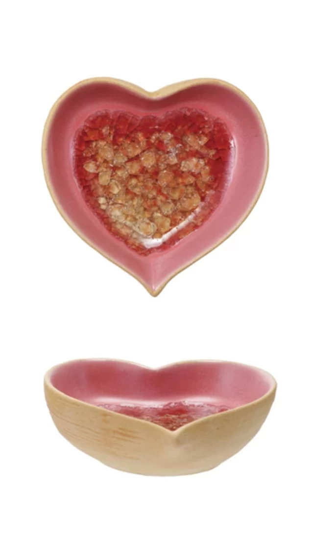 Pink Heart Dish - Image 5
