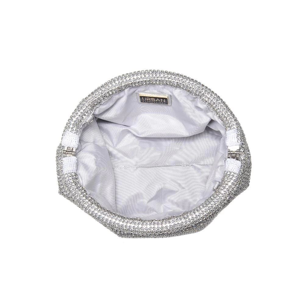 Mariah Evening Bag In Silver - Image 6