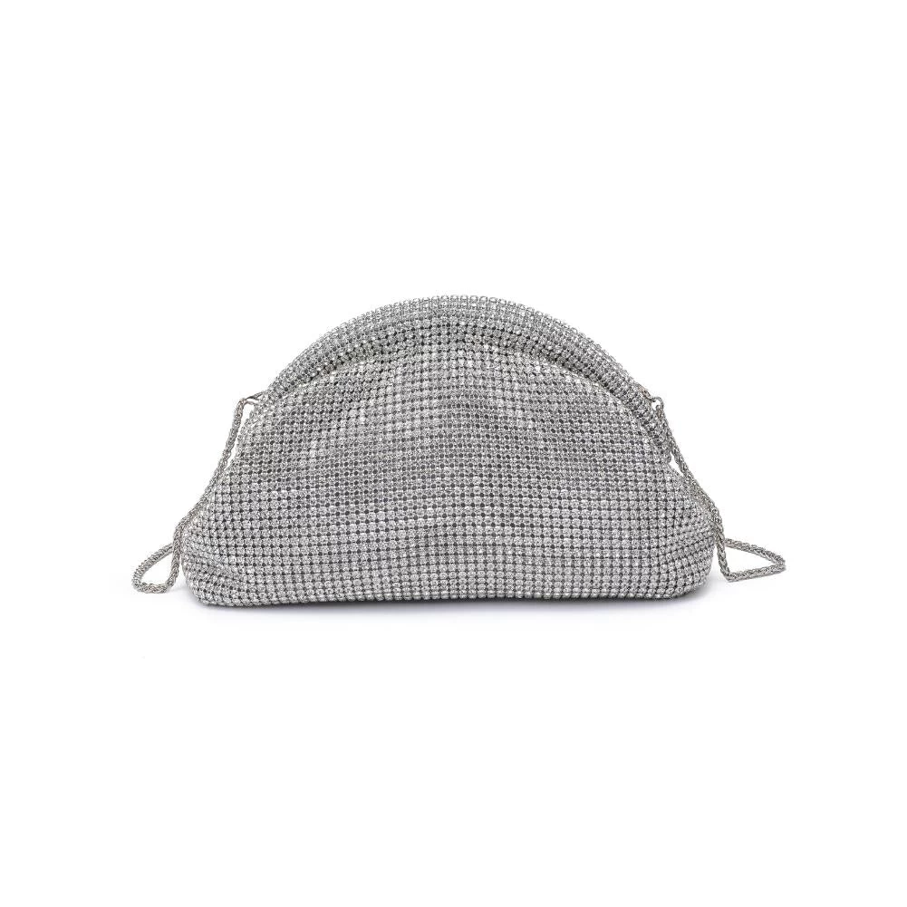 Mariah Evening Bag In Silver - Image 5