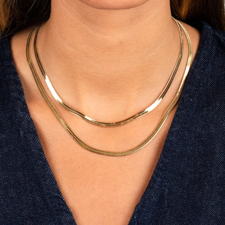Herringbone Necklace - Image 3