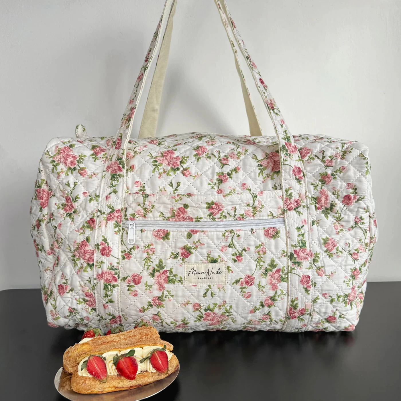 Large Duffel Bag- Roze - Image 3