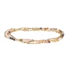 Delicate Stone Tourmaline/Gold Wrap