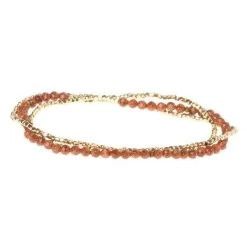 Goldstone Beaded Wrap