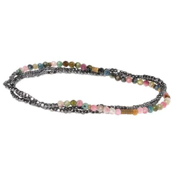 Tourmaline Beaded Wrap