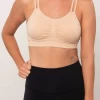 Sheer Strap Bralette In Nude