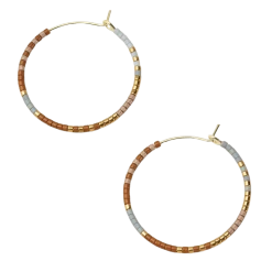 Small Chromacolor Hoops In Desert