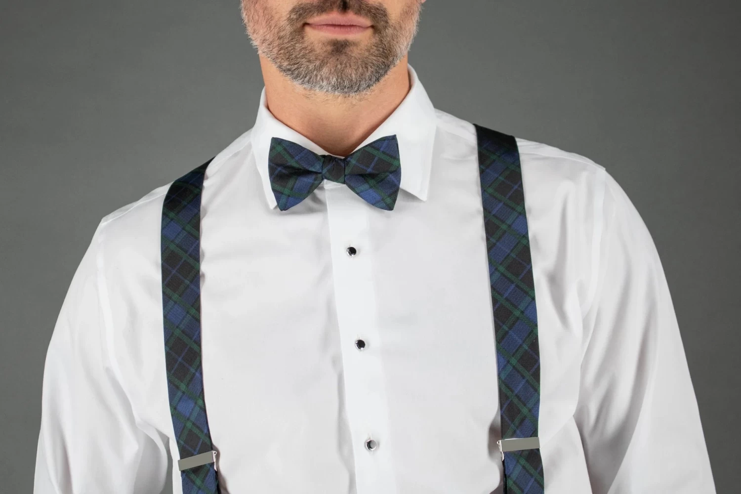 Blackwatch Plaid Bow Tie - Image 2