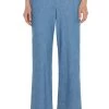Relaxed Wide Leg In Chambray