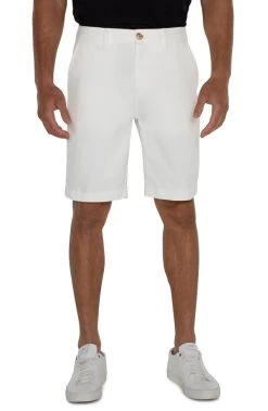 9.5" Trouser Short In White