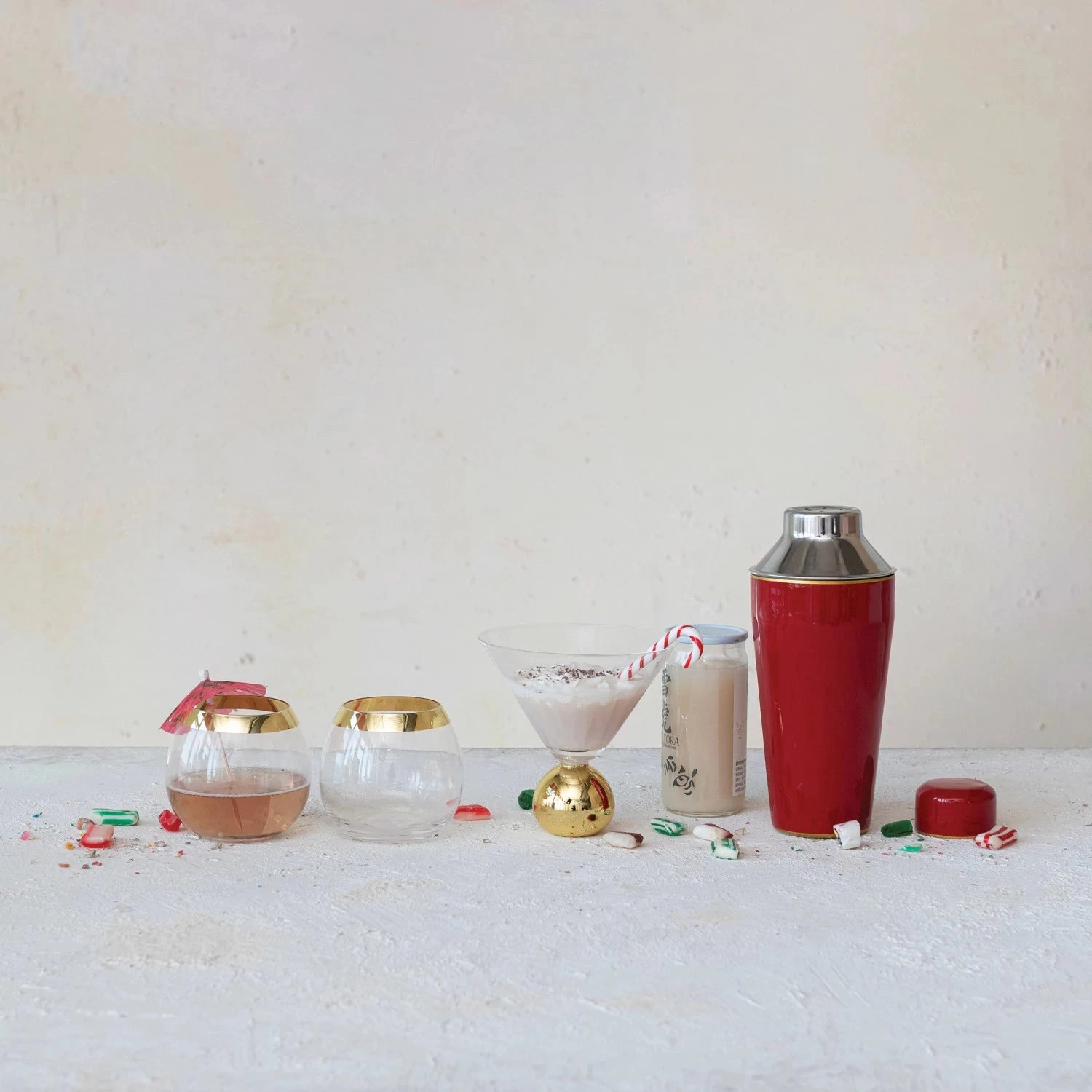 Gold Rim Glass - Image 2